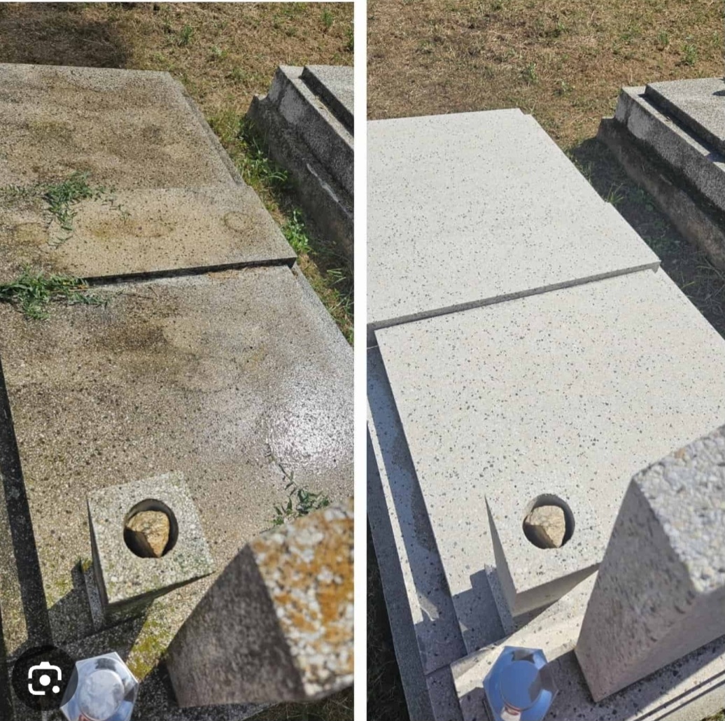 Renovácia pomníka - ukážka